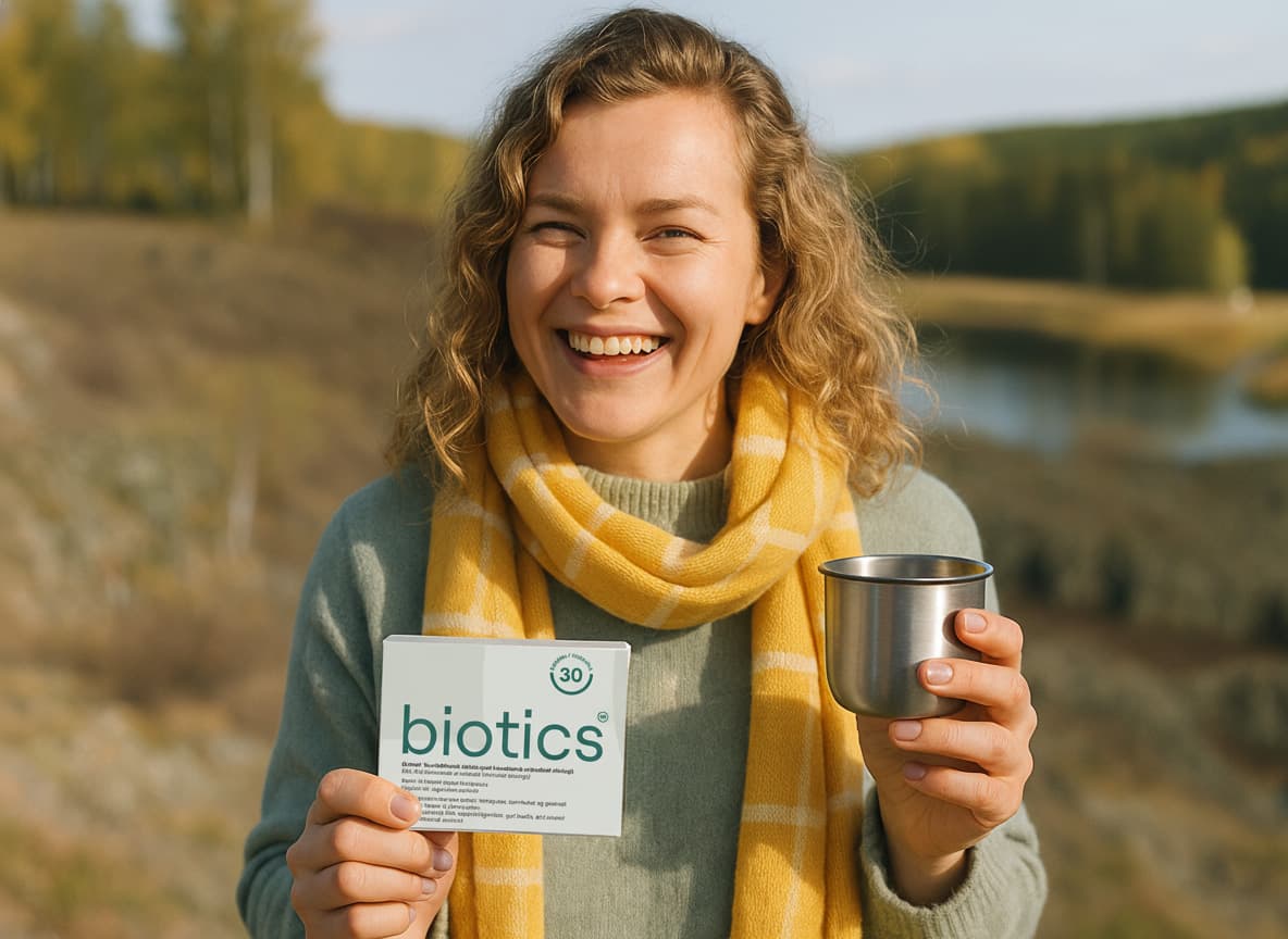 Glückliche Frau im Freien